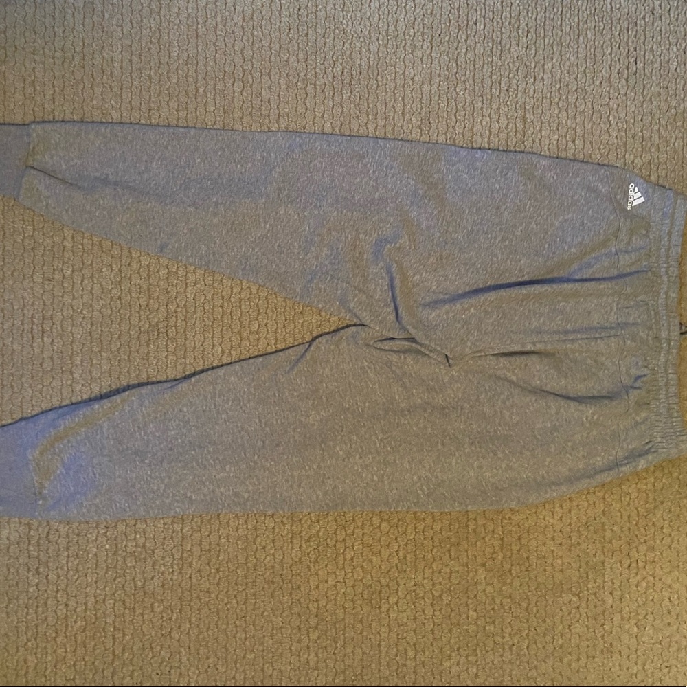 Adidas gray sweatpants